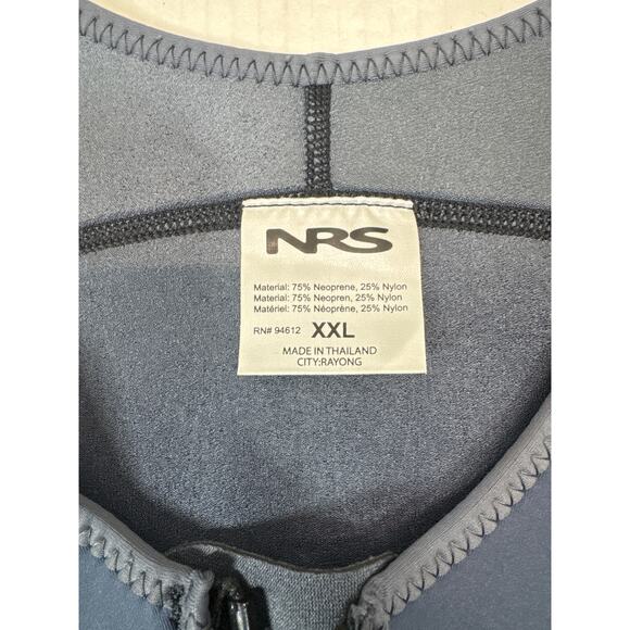 NRS Mens 2.0 John Shorty Wetsuit 2 mm Stretch Neoprene Wet Suit Scuba Size XXL - Picture 4 of 6